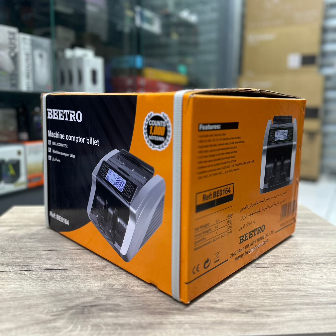 COMPTEUSE DE BILLET BEETRO BE0164